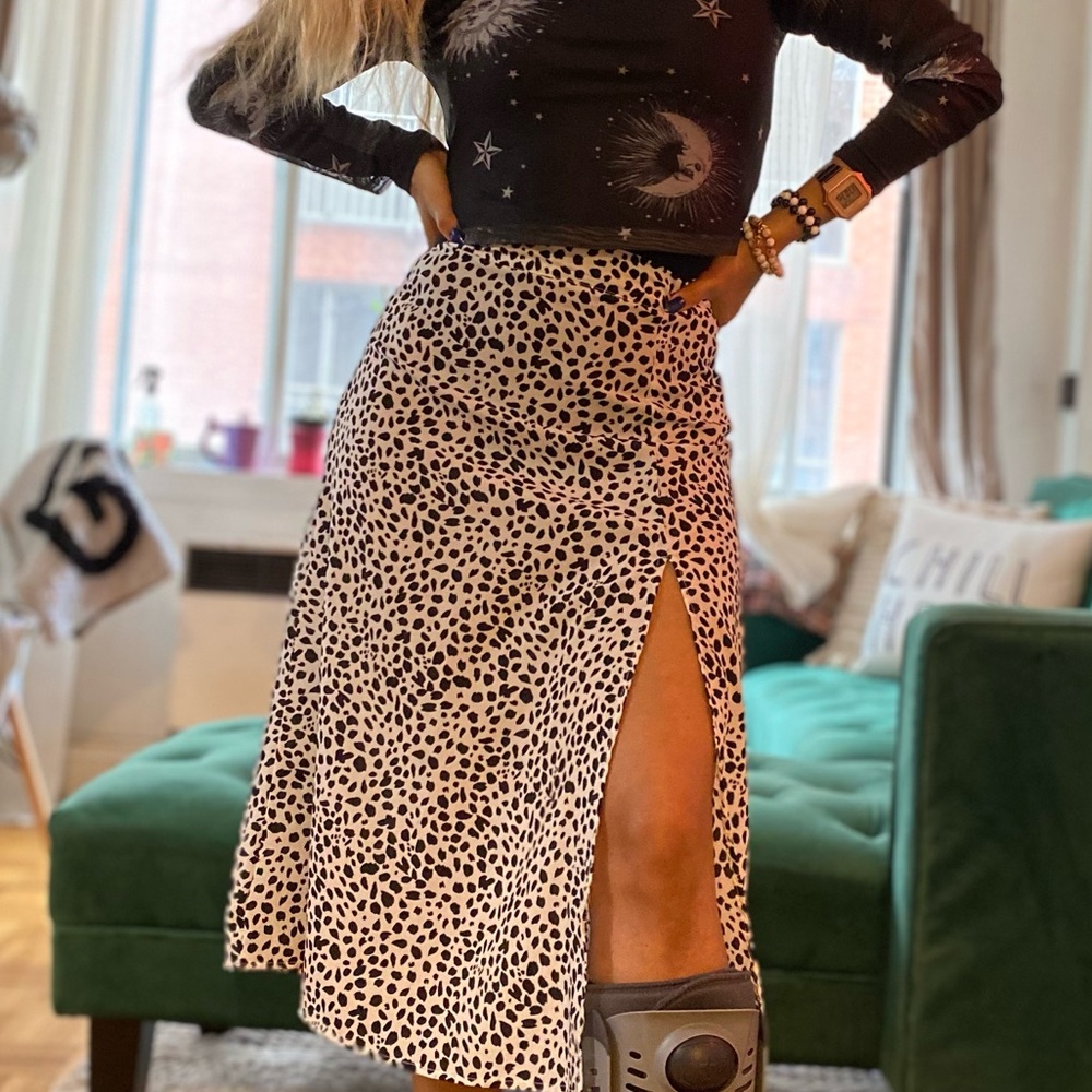 Midi skirt A-line